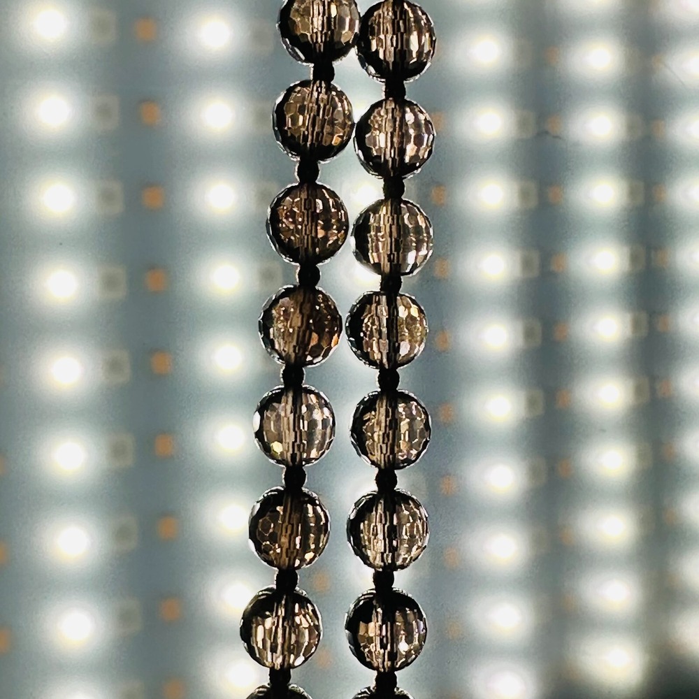 Estate Smoky Brown Quartz Crystal Style Bead Necklace The Jewelers at Macy's - Picture 2 of 6